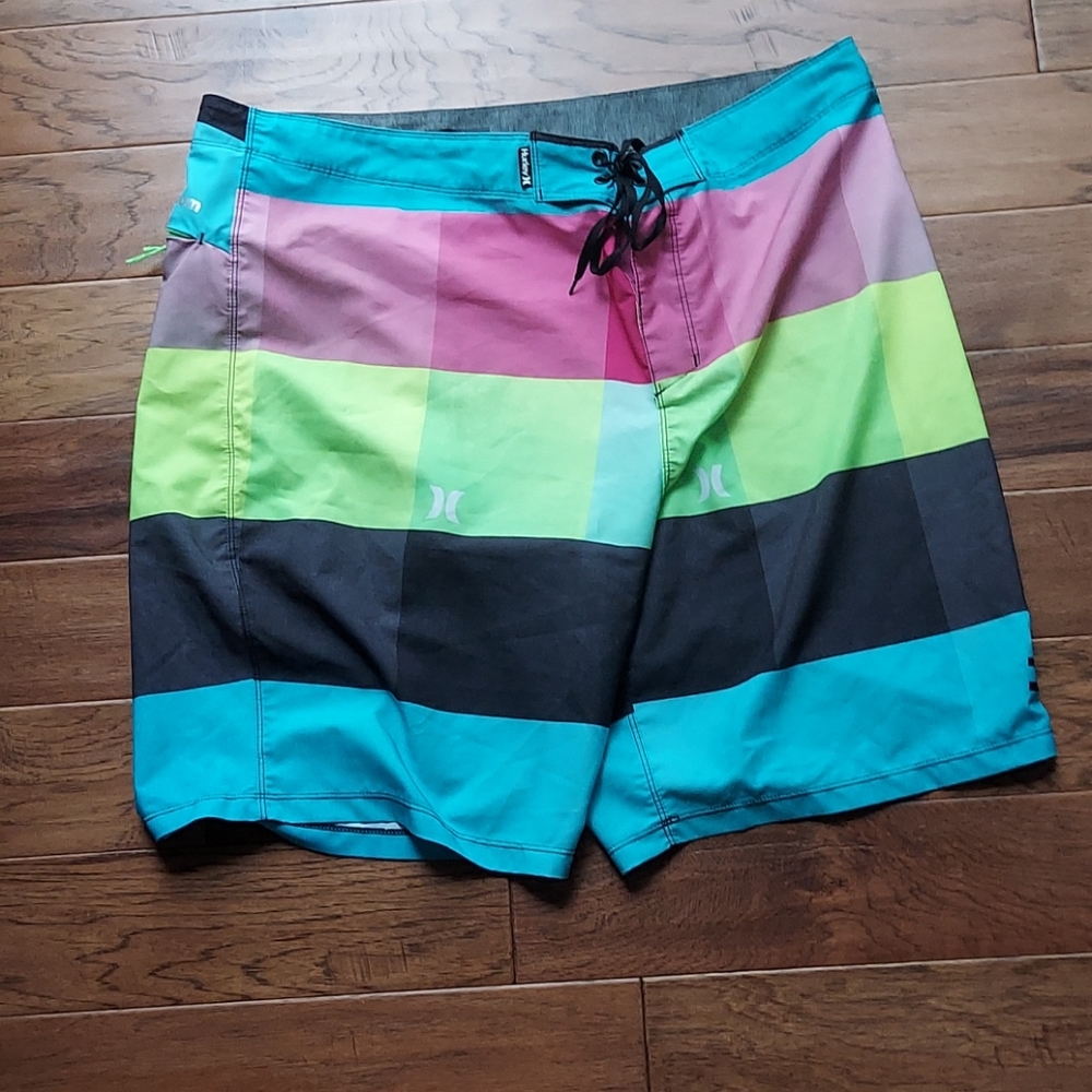 Hurley swim trunks waist 38